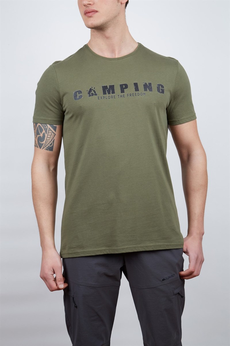 Alpinist Buteo Erkek T-Shirt Haki