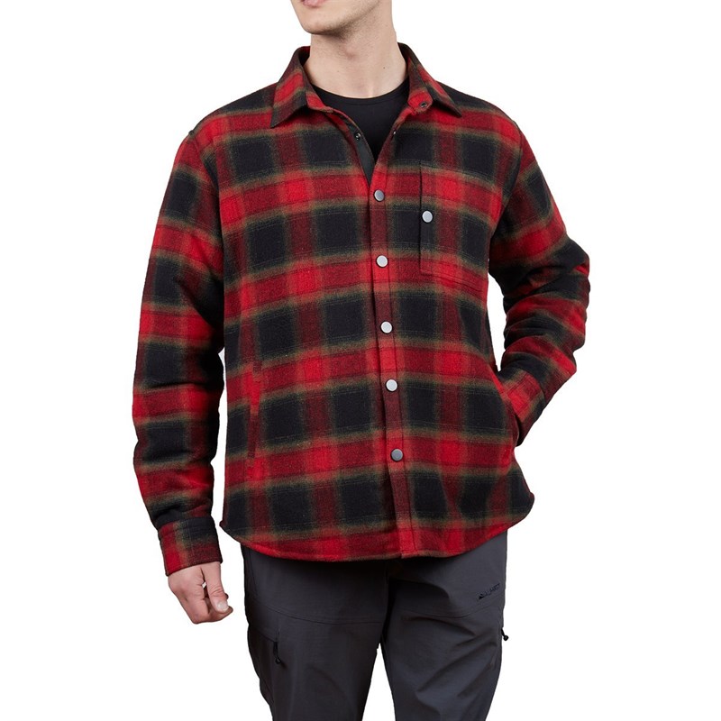 Alpinist Elation Erkek Mont Kırmızı-Siyah