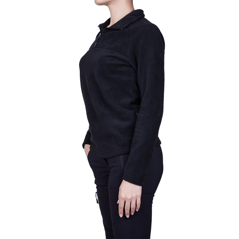 Alpinist High Hill Kadın Polar SweatShirt Siyah