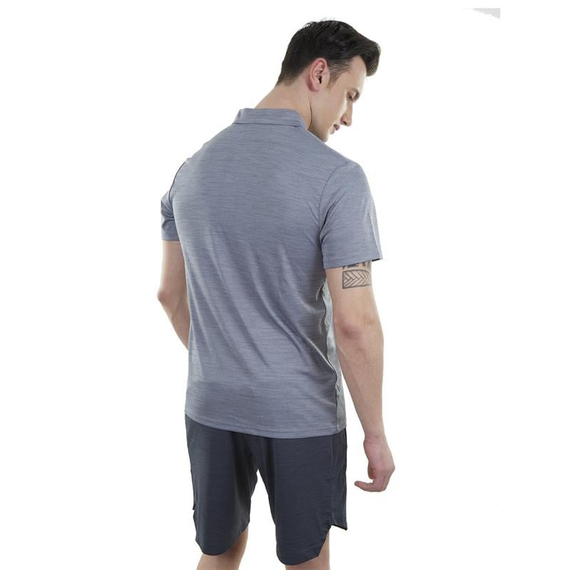 Alpinist Horizons Ultra Dry Erkek Polo T-Shirt KOYU GRİ