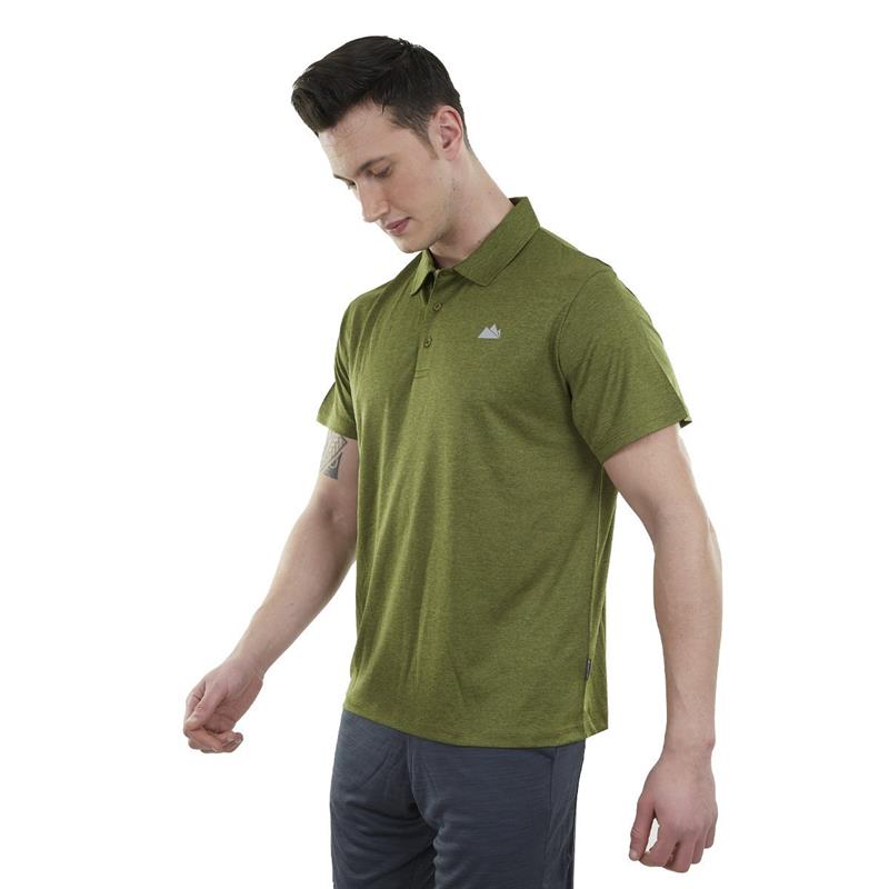 Alpinist Horizons Ultra Dry Erkek Polo T-Shirt HAKİ
