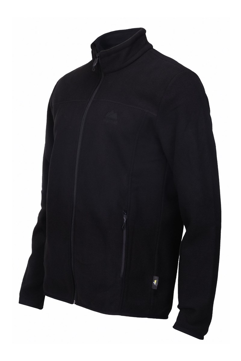 Alpinist Kentt Erkek Outdoor Polar Siyah