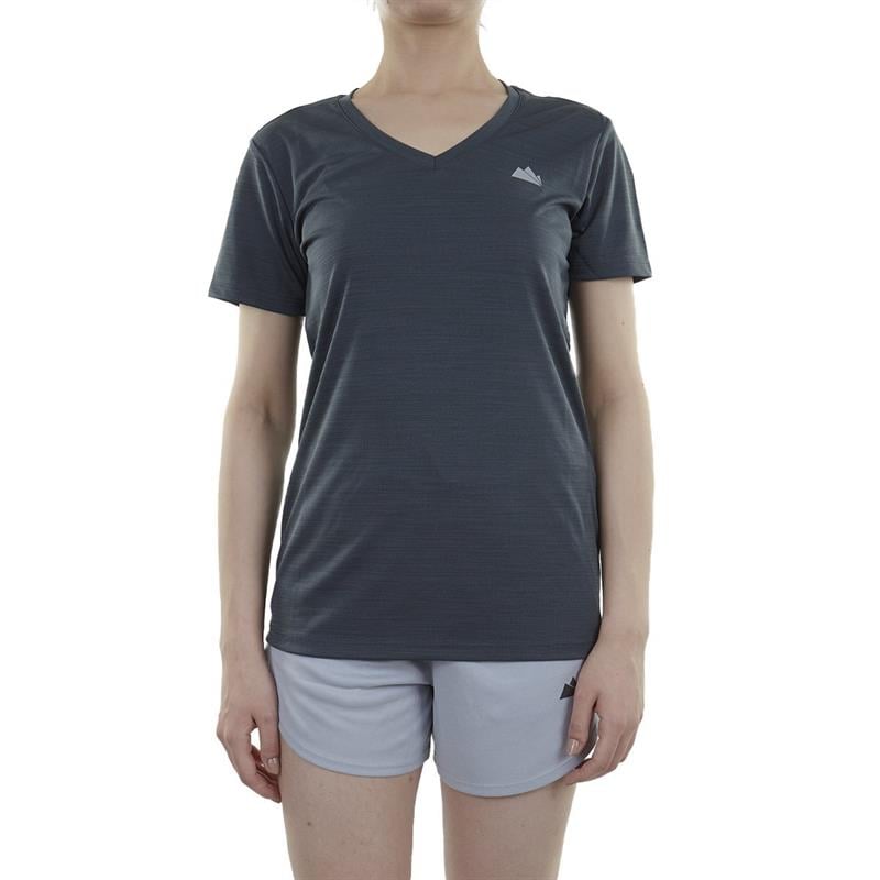 Alpinist Knockout Ultra Dry Kadın T-Shirt Antrasit