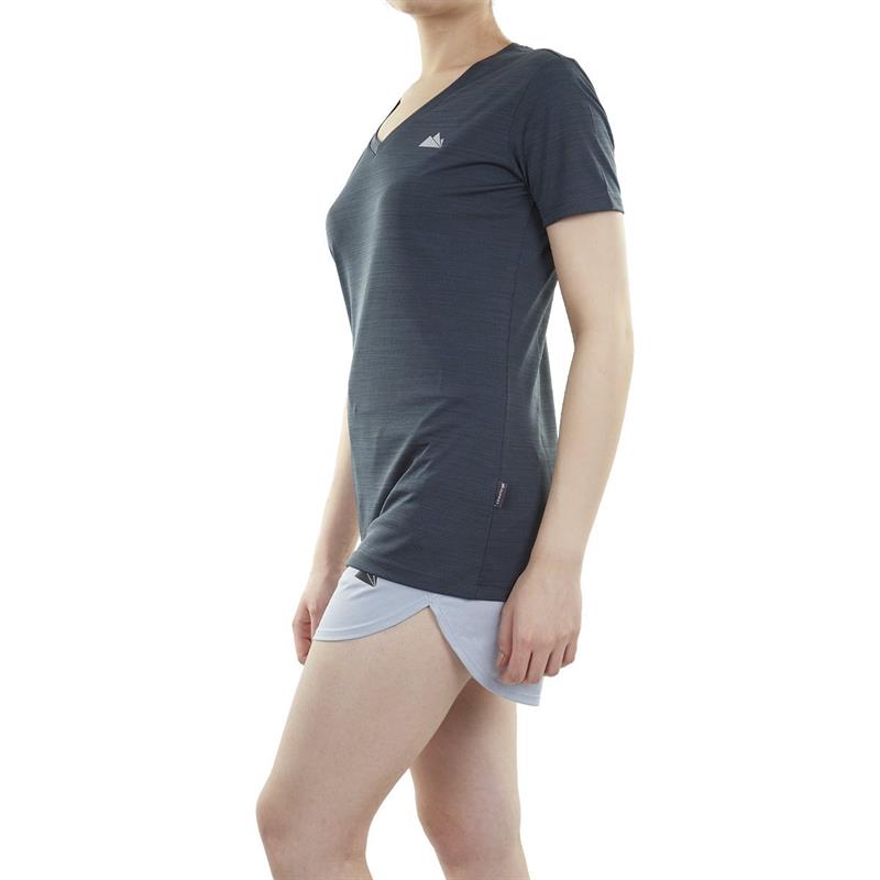 Alpinist Knockout Ultra Dry Kadın T-Shirt Antrasit
