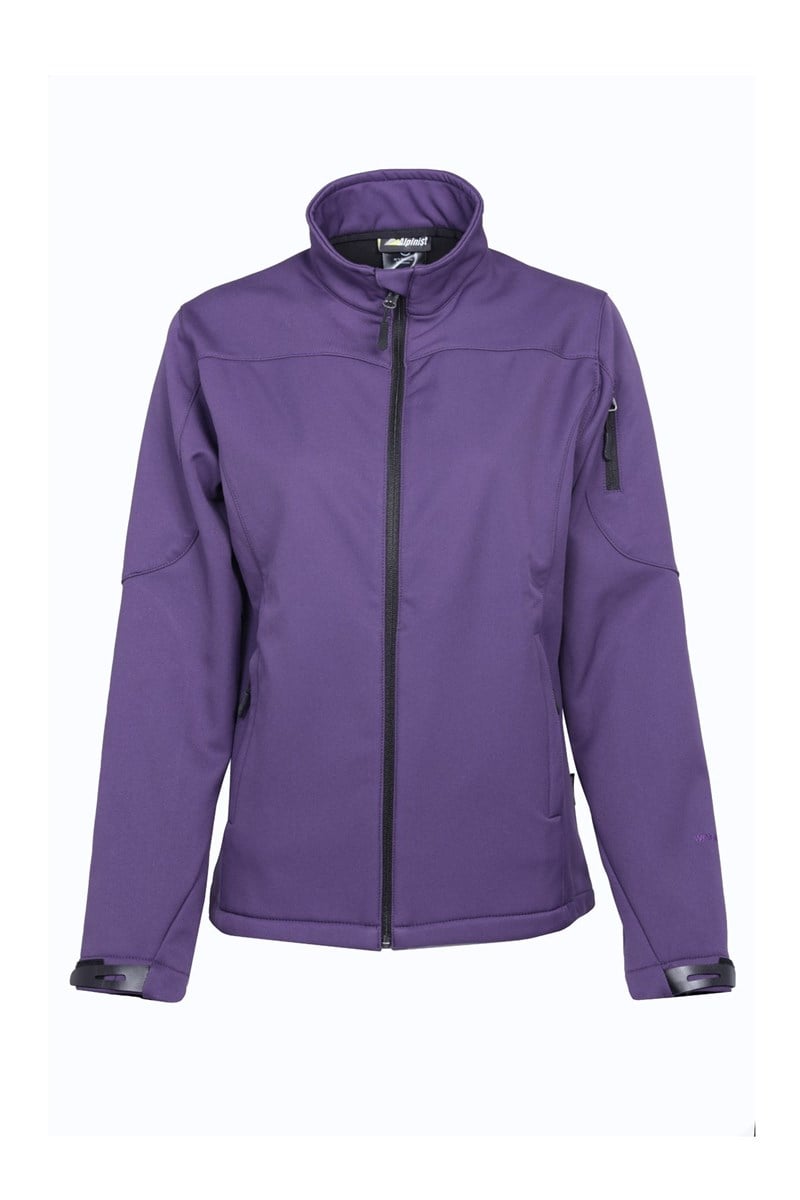 ALPİNİST Miya Softshell Kadın Ceket mor
