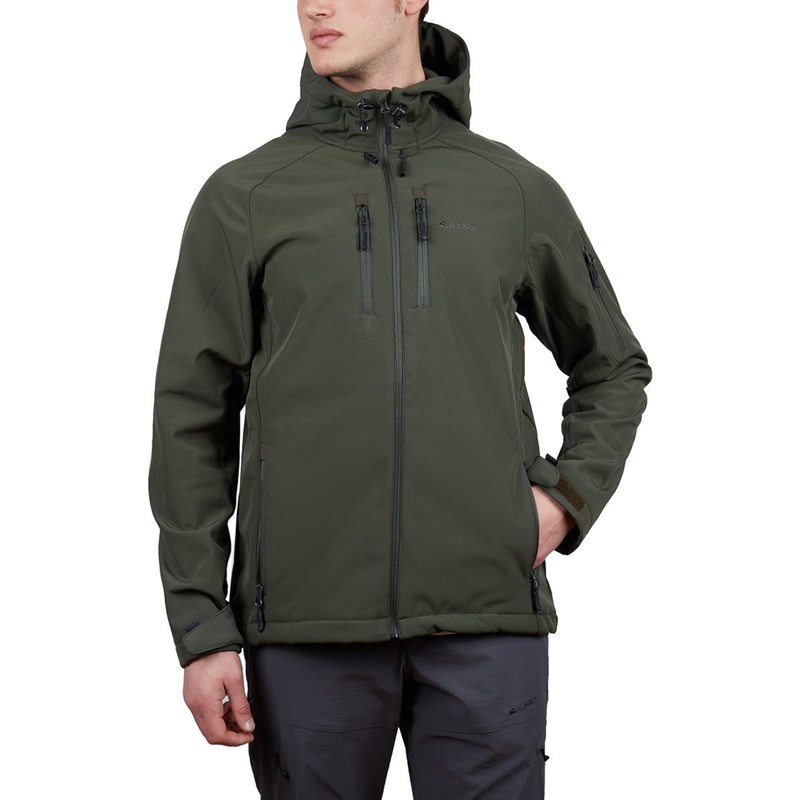 Alpinist Peak Softshell Erkek Outdoor Mont Haki