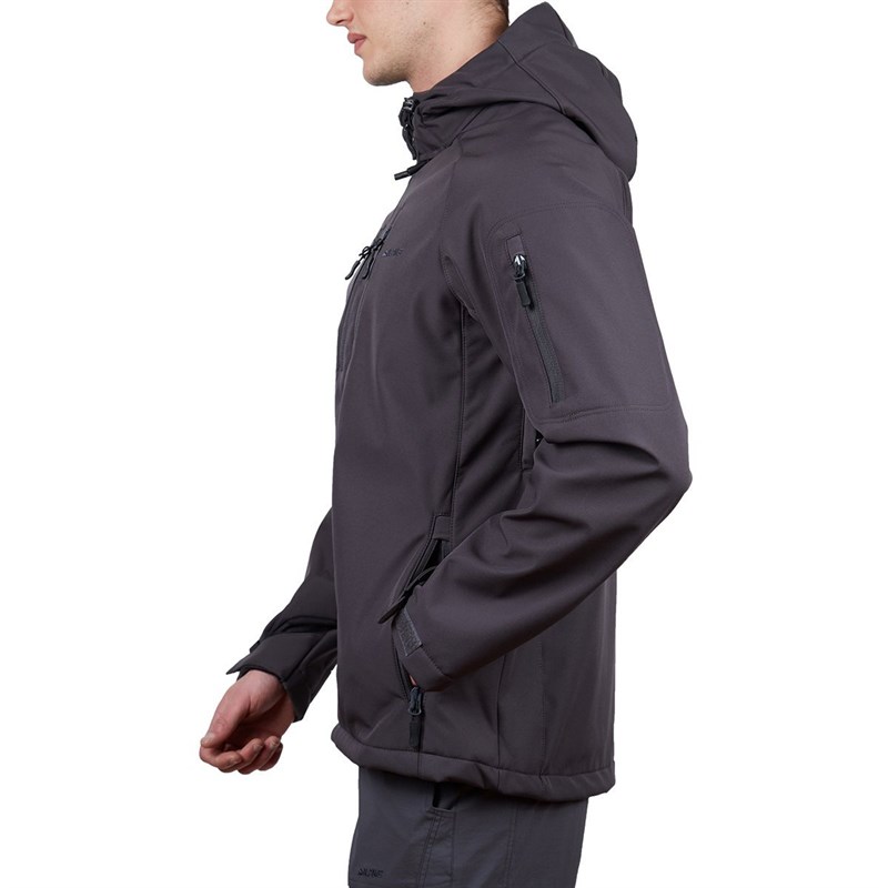 Alpinist Peak Softshell Erkek Outdoor Mont Antrasit