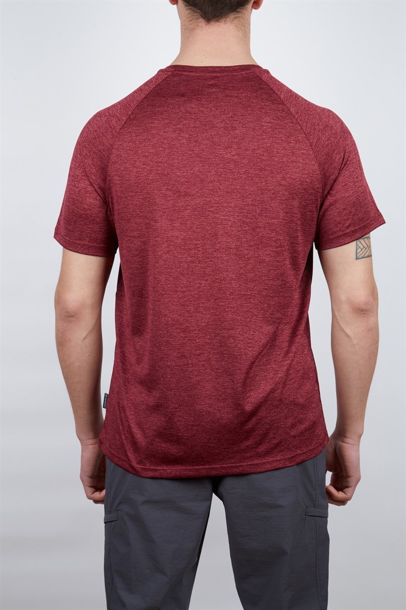 Alpinist SPEEDWİCK MOVE Erkek T-Shirt BORDO