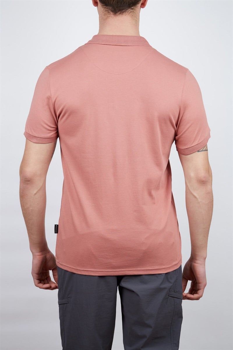 Alpinist Stratus Erkek Polo T-Shirt Gül Kurusu
