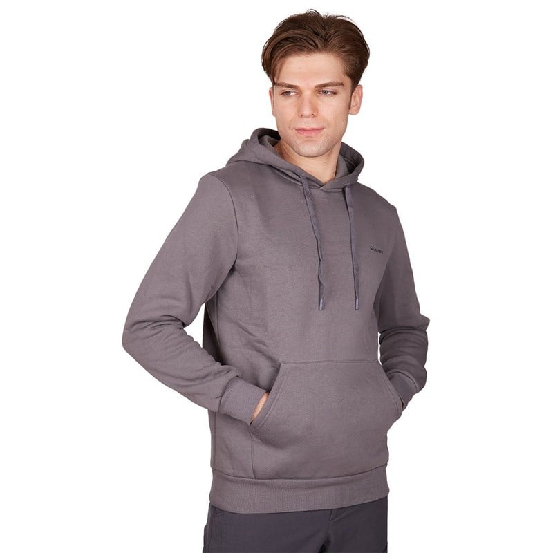 Alpinist Stream Erkek Kapşonlu Sweat Antrasit