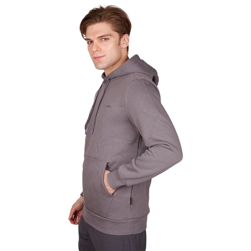 Alpinist Stream Erkek Kapşonlu Sweat Antrasit