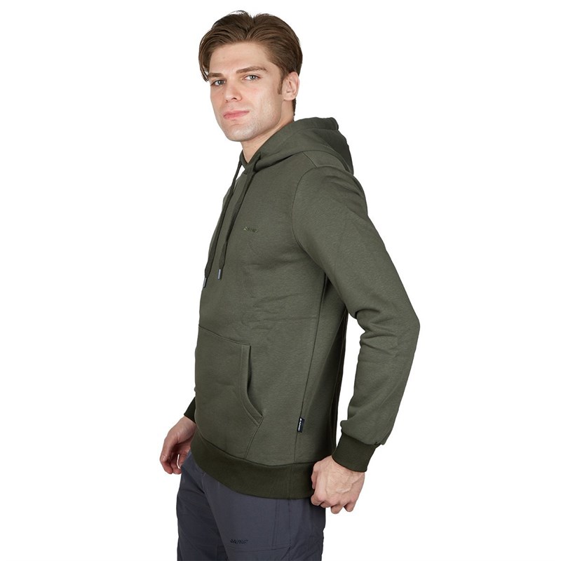 Alpinist Stream Erkek Kapşonlu Sweat Haki