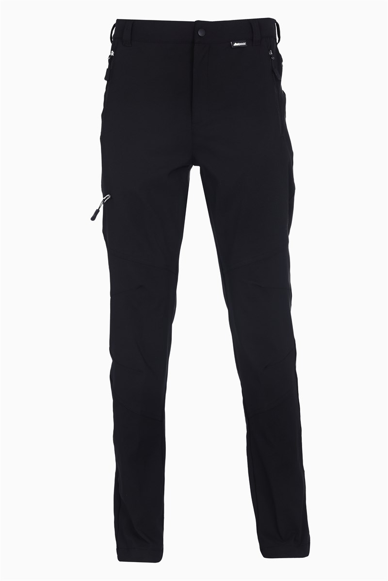 ALPINIST Strech Erkek Outdoor Pantolon Siyah