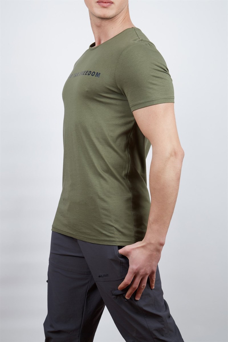 Alpinist Vassi Erkek T-Shirt Haki