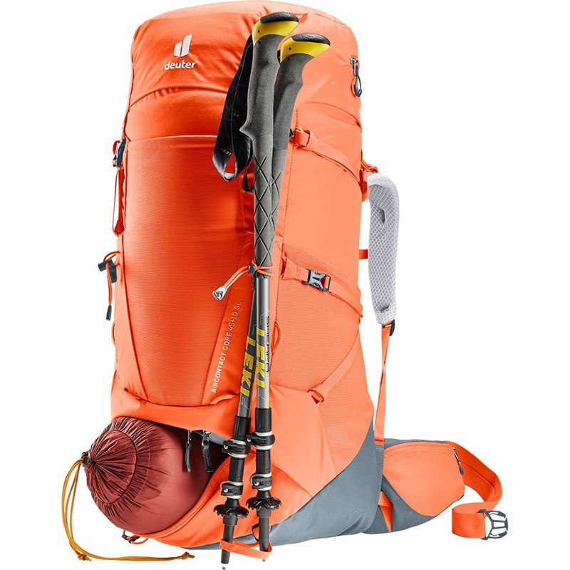 Deuter Aircontact Core 45 Litre SL Kadın Sırt Çantası paprika-graphite