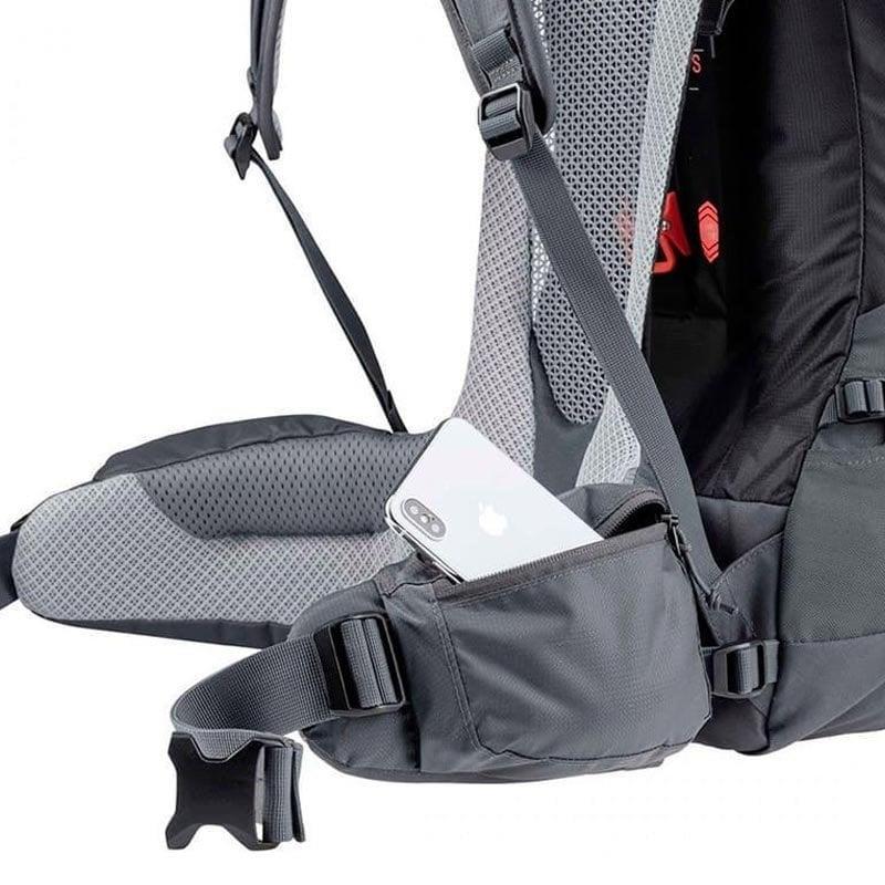 Deuter Futura Air Trek 50+10 Litre Sırt Çantası black-graphite