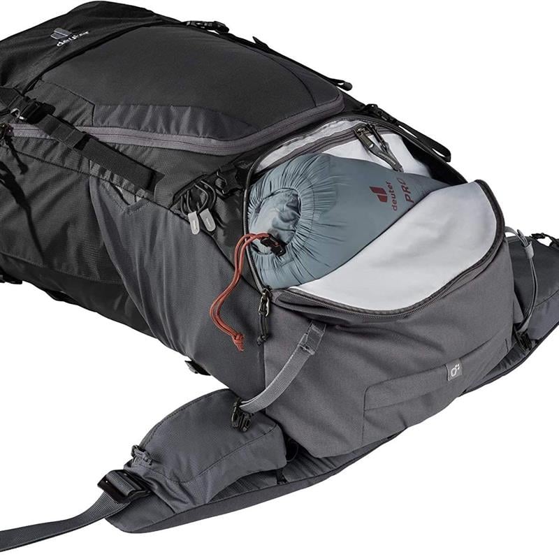 Deuter Futura Air Trek 60+10 Litre Sırt Çantası black-graphite