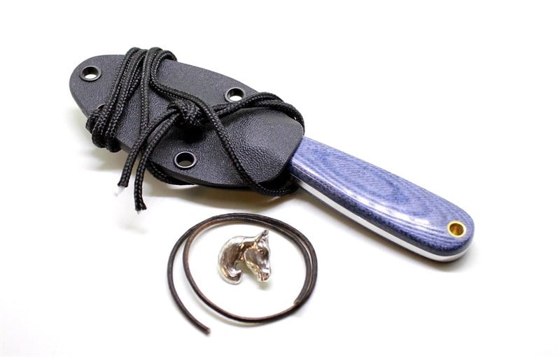 EnZo Necker 70 Ringo/Kydex/Bluejeans Micarta