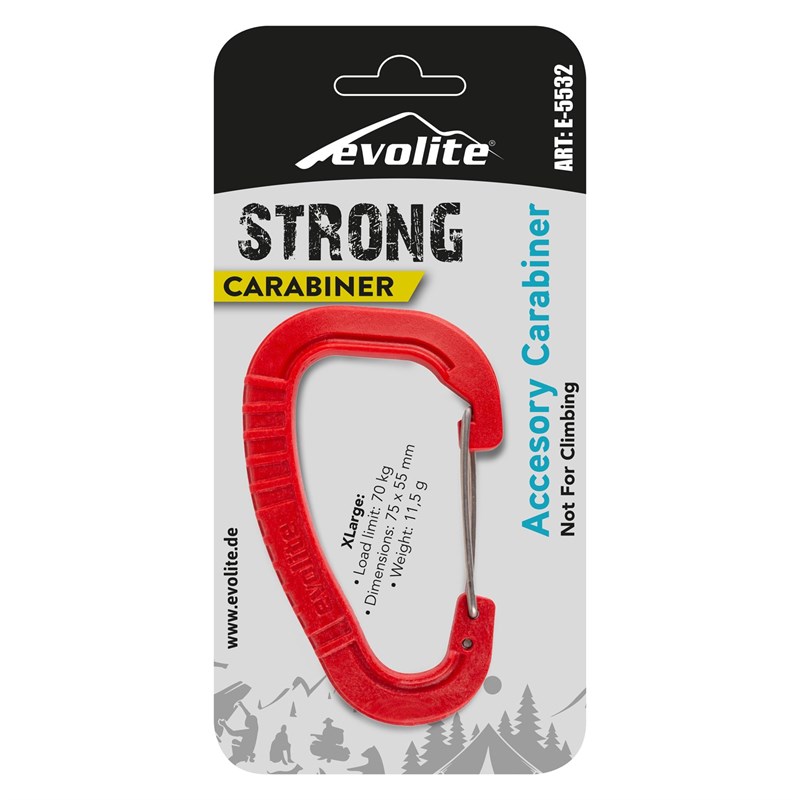 Evolite Strong Karabina XL - Kırmızı
