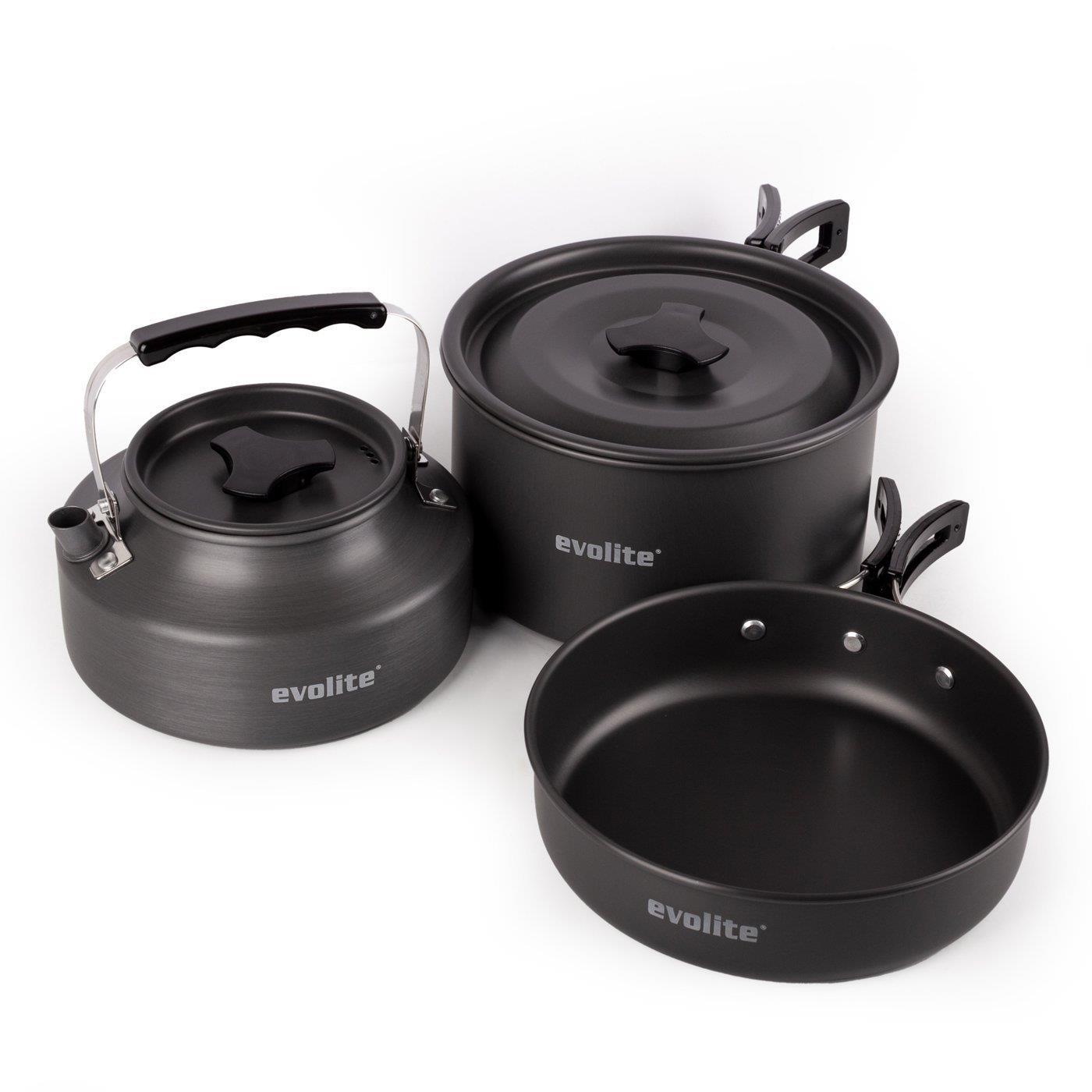 Evolite Tria Pot Çaydanlıklı Tencere Seti