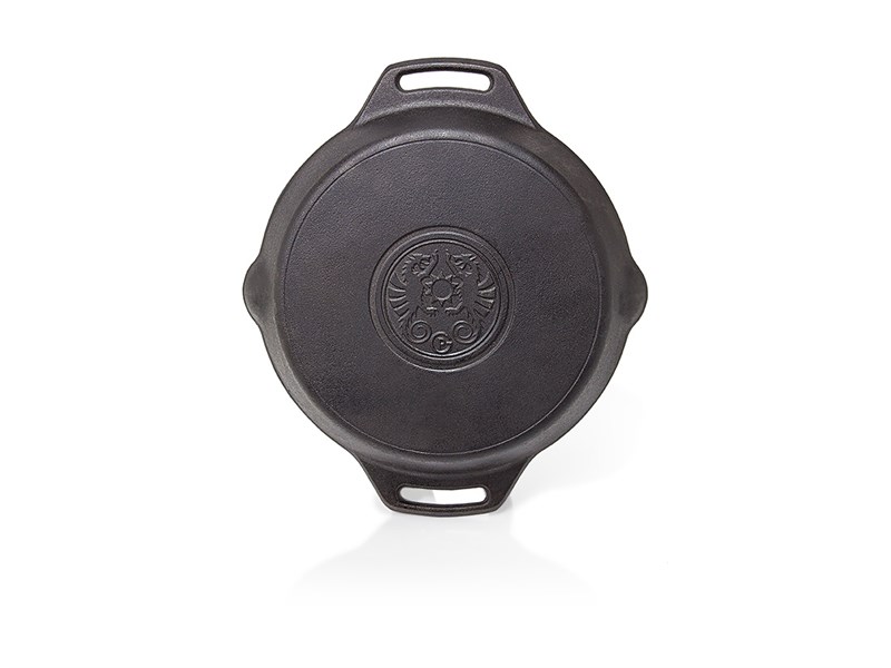 Fire Skillet fp25h with two handles