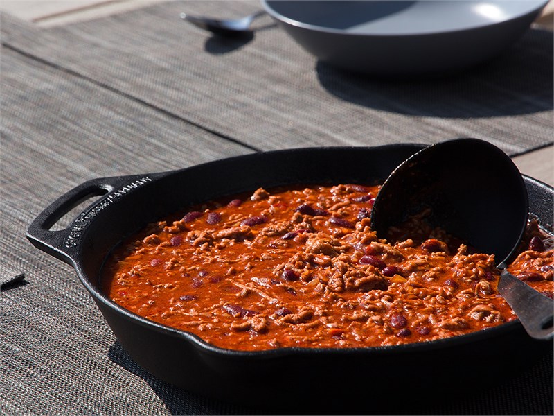 Fire Skillet fp25h with two handles