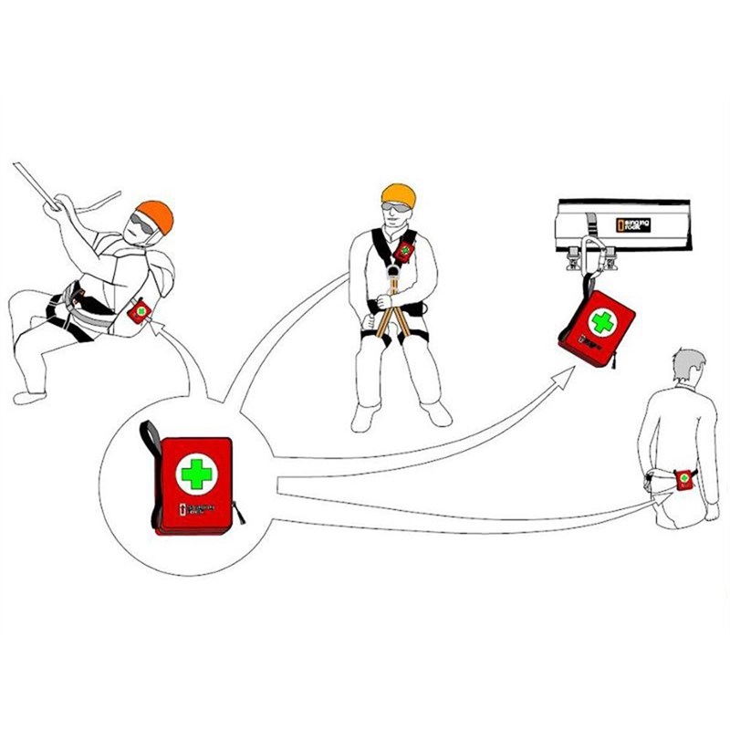 First-Aid Bag İlk Yardım Çantası Red