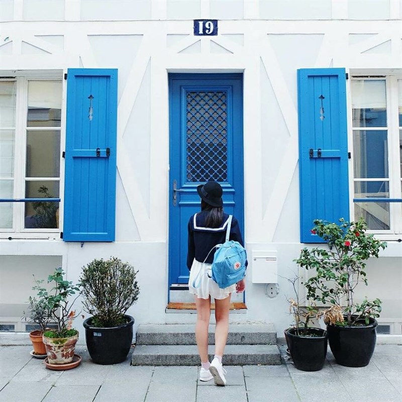 Fjallraven Kanken Classic Air Blu