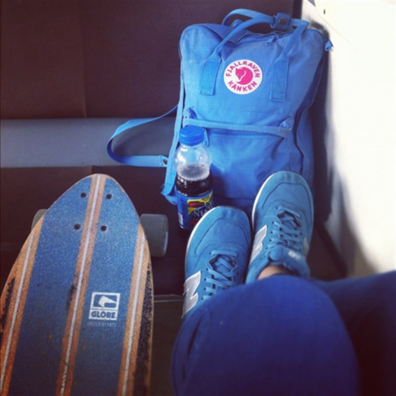 Fjallraven Kanken Classic Air Blu