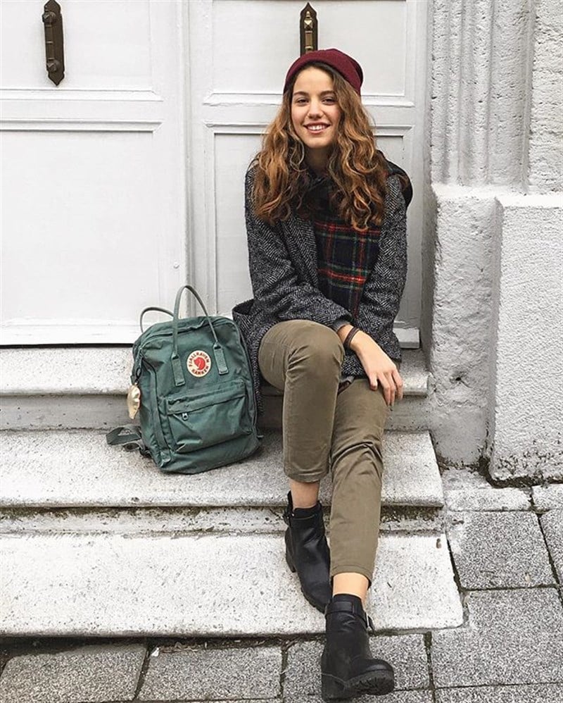 Fjallraven Kanken Classic Frost Green