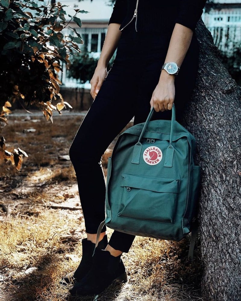 Fjallraven Kanken Classic Frost Green