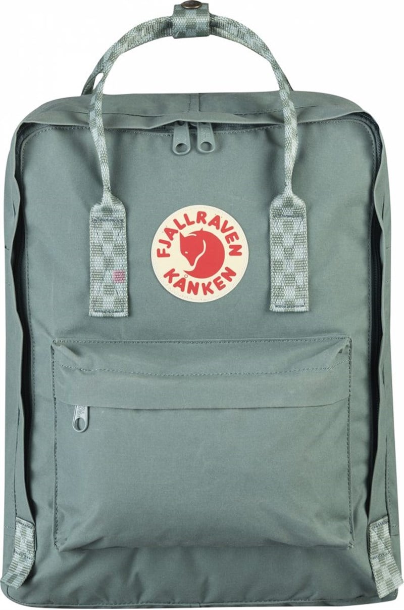 Fjallraven Kanken Classic Frost Green-Chess Pattern