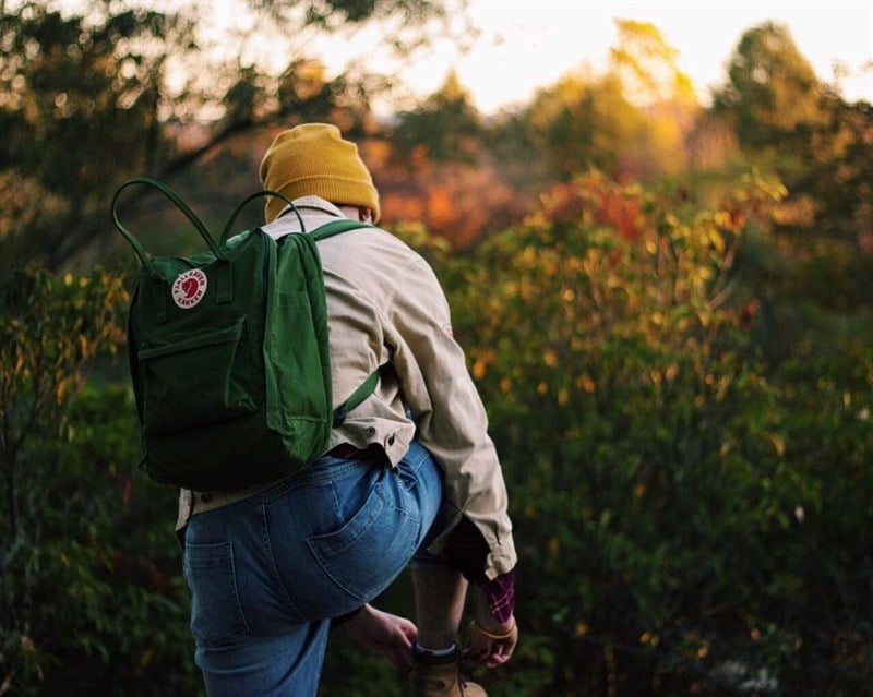 Fjallraven Kanken Classic Leaf Green