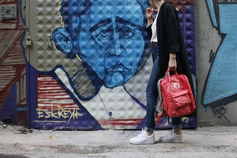 Fjallraven Kanken Classic Peach Pink