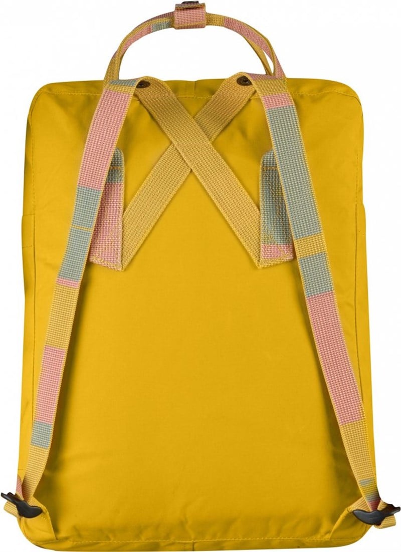 Fjallraven Kanken Classic Warm Yellow-Random Blocked