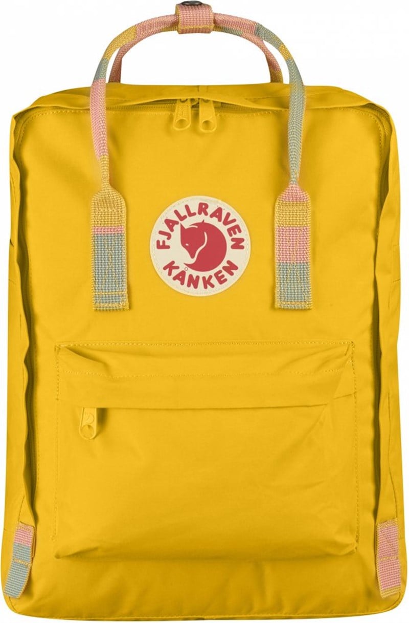 Fjallraven Kanken Classic Warm Yellow-Random Blocked