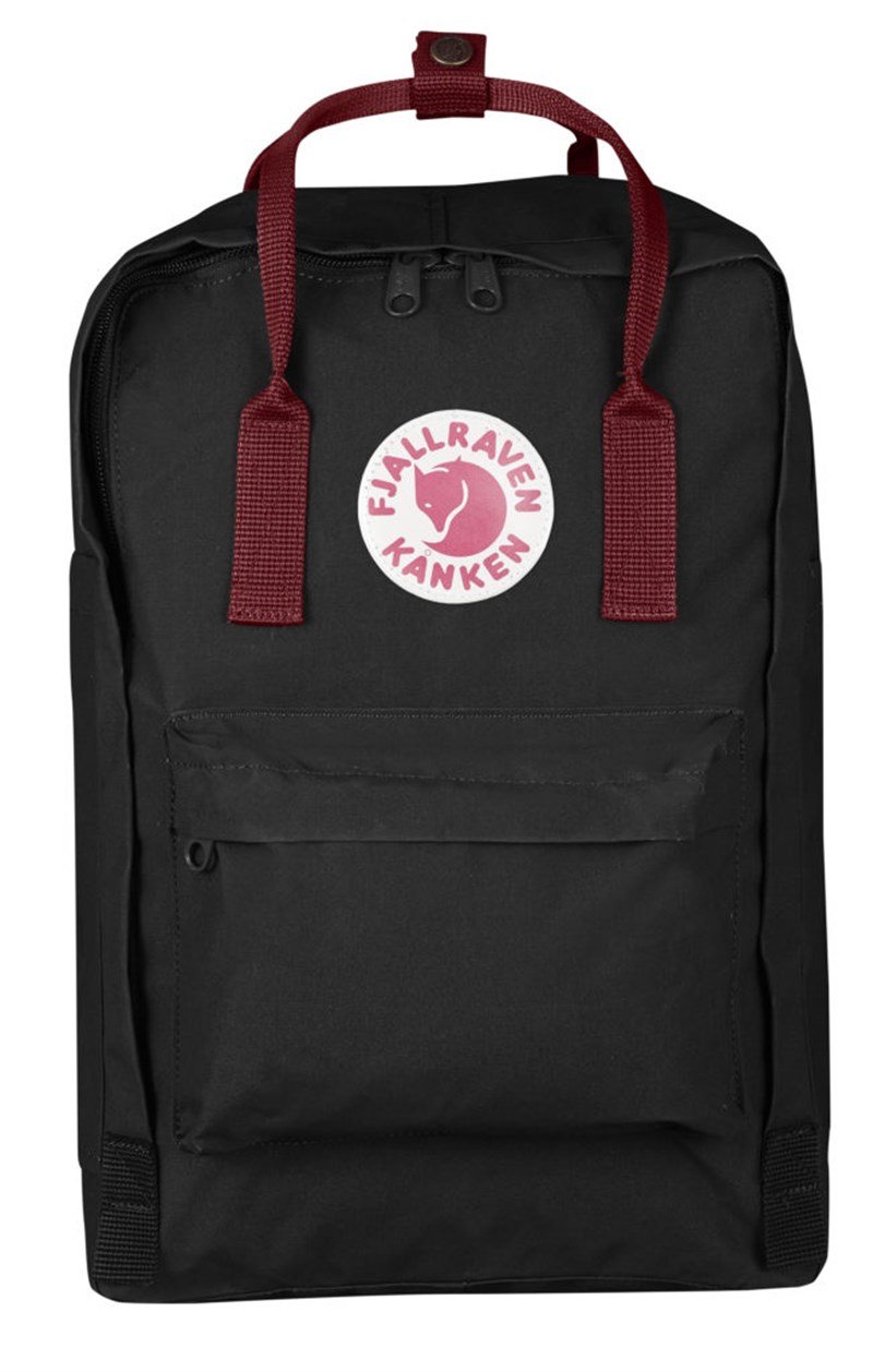 Fjallraven Kanken Laptop15″ Black-Ox Red