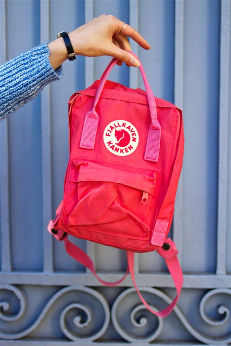 Fjallraven Kanken Mini Peach Pink