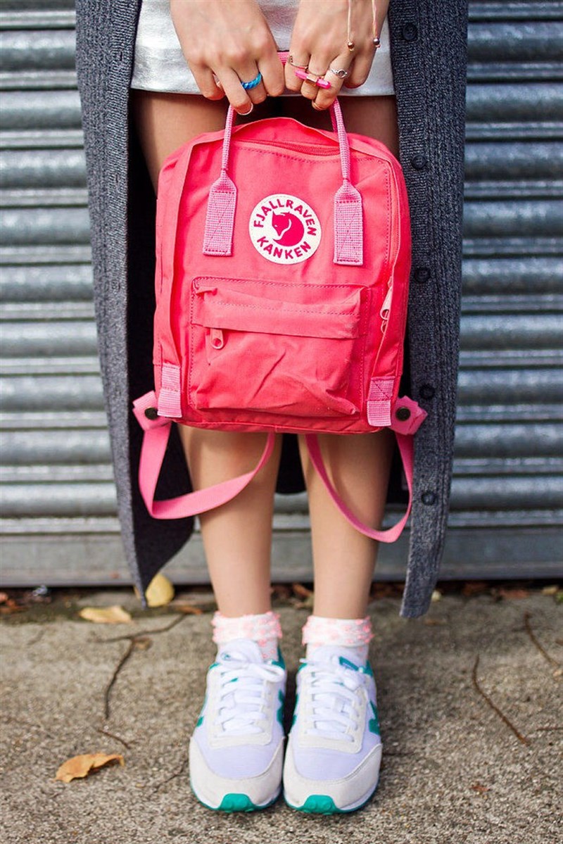 Fjallraven Kanken Mini Peach Pink