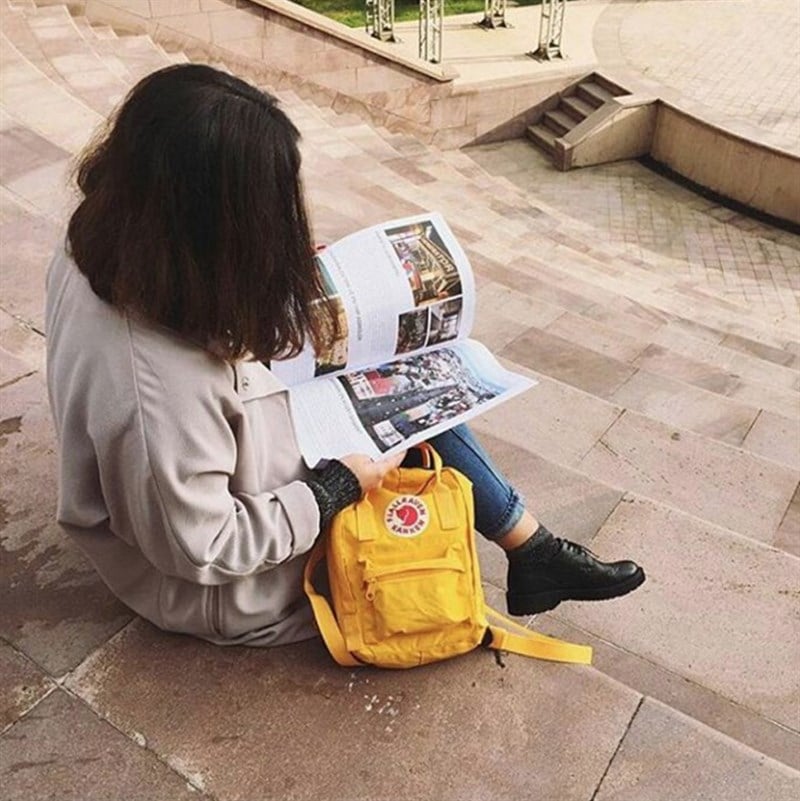 Fjallraven Kanken Mini Warm Yellow