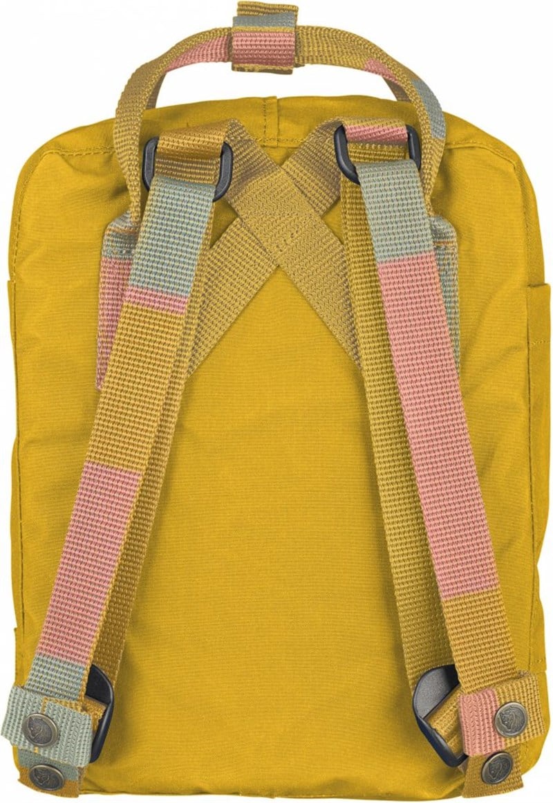 Fjallraven Kanken Mini Warm Yellow-Random Blocked