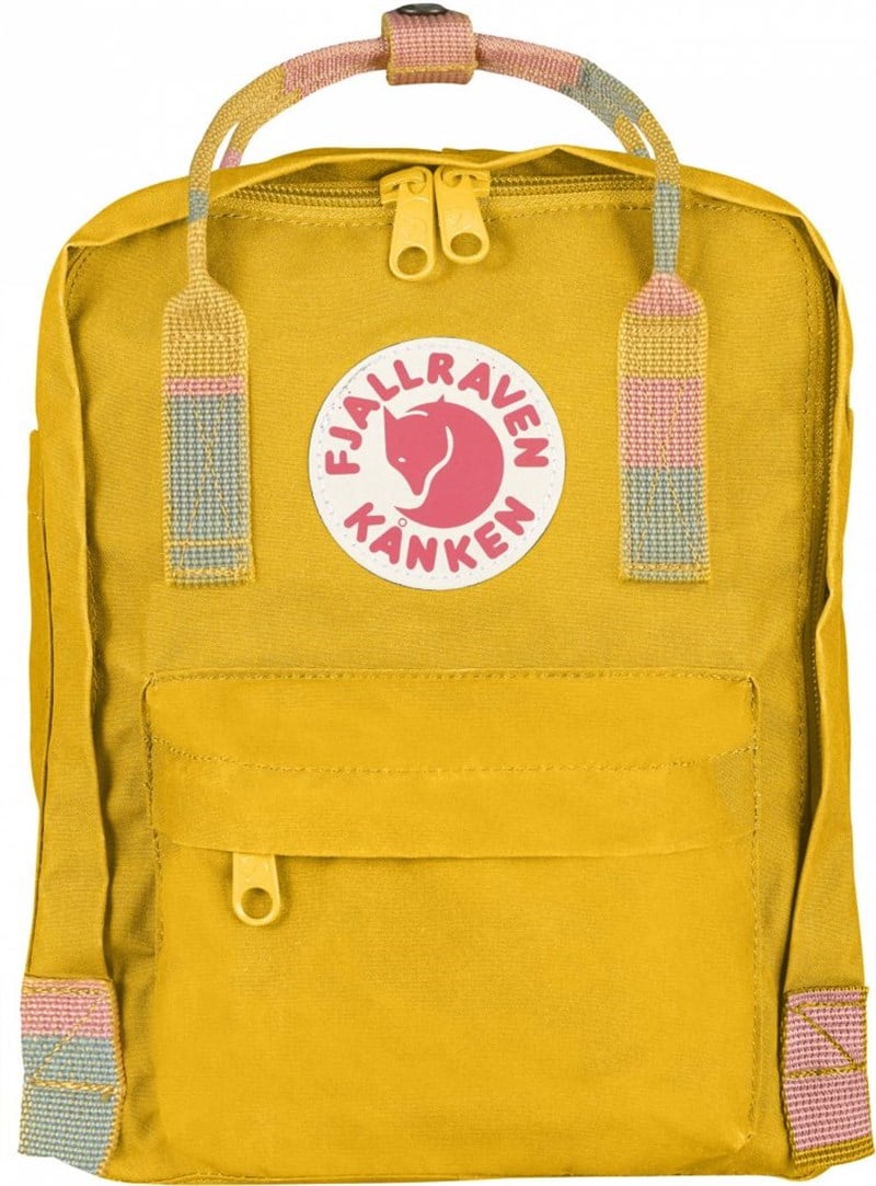 Fjallraven Kanken Mini Warm Yellow-Random Blocked