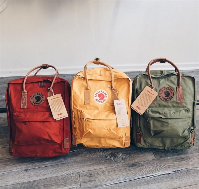 Fjallraven Kanken No.2 Deep Red