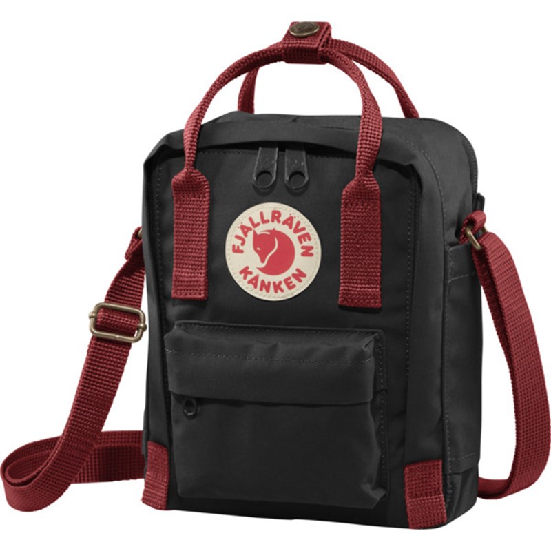 Fjällräven Kånken Sling Black-Ox Red
