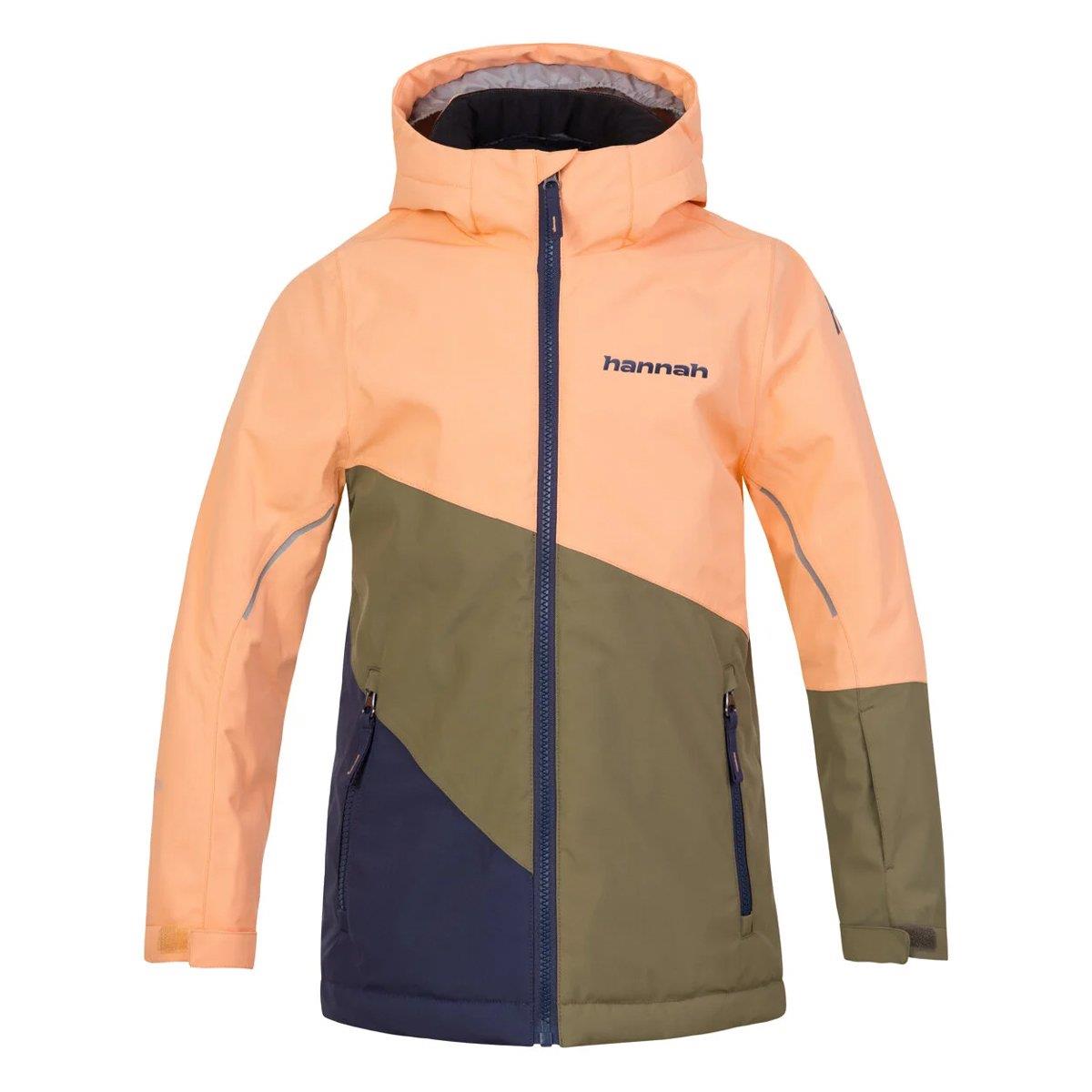 Hannah Kigali Jr Çocuk Kayak Mont cantaloupe/burnt olive