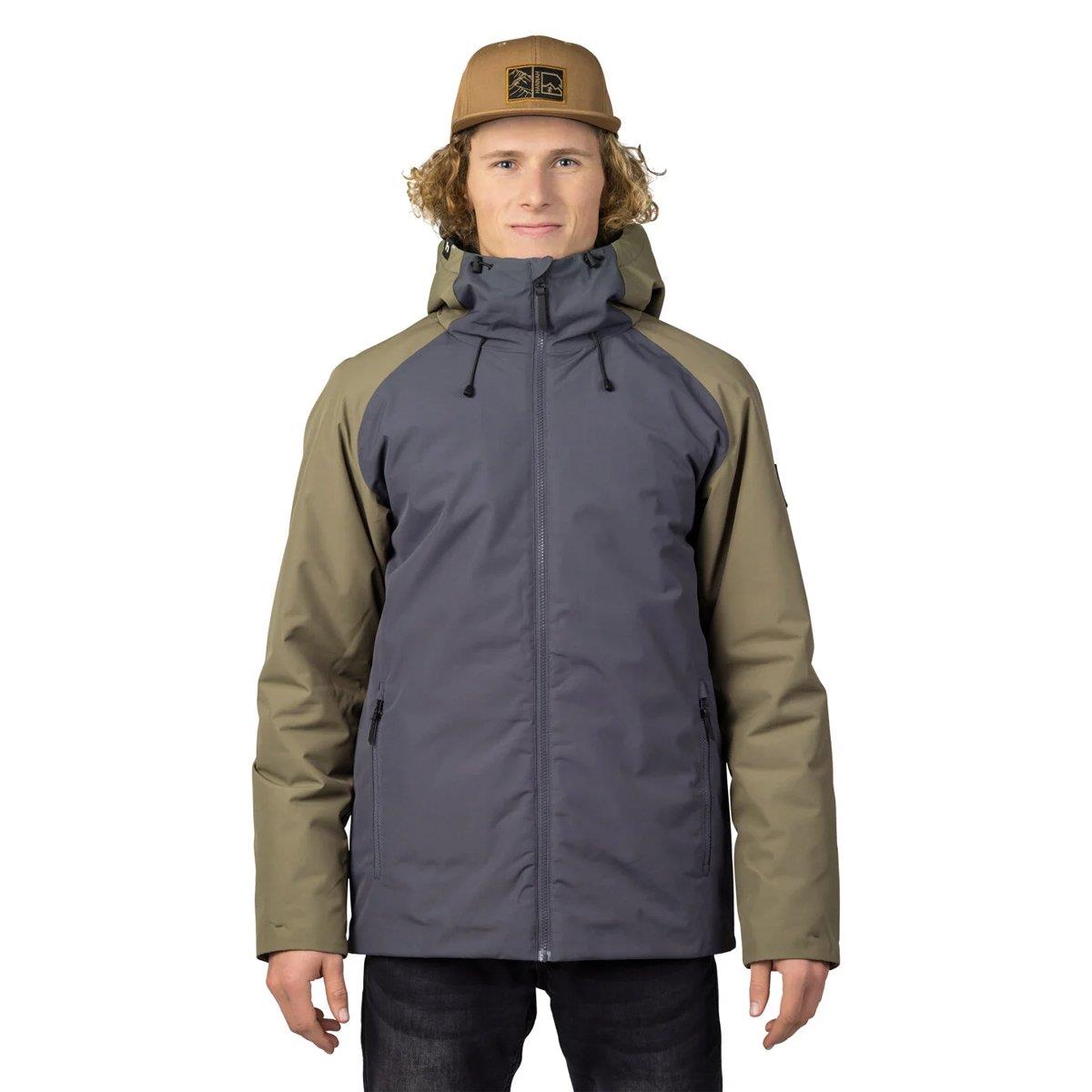 Hannah Mascon Erkek Outdoor Mont asphalt/burnt olive