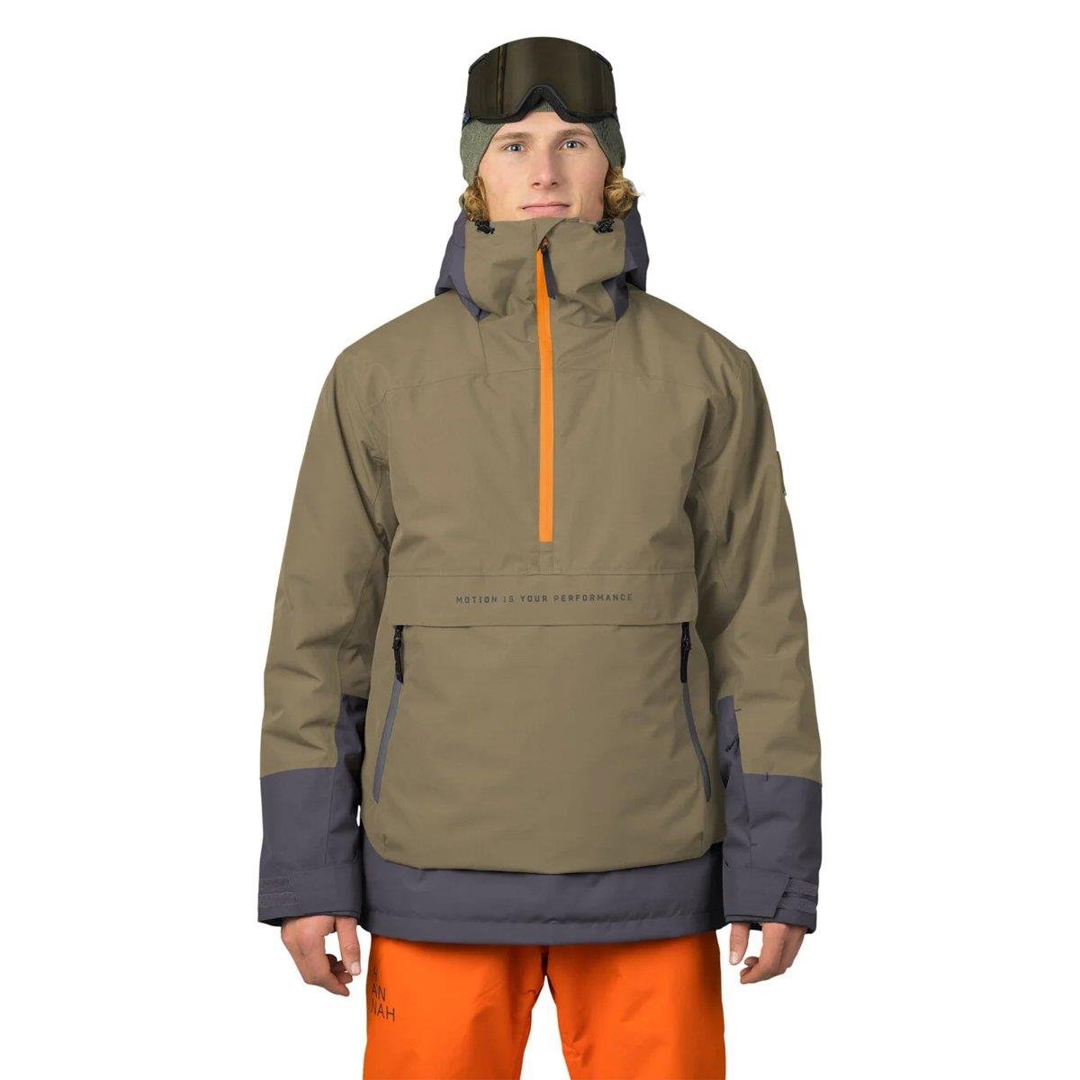 Hannah Patty FD Erkek Outdoor Mont burntolive/asphalt