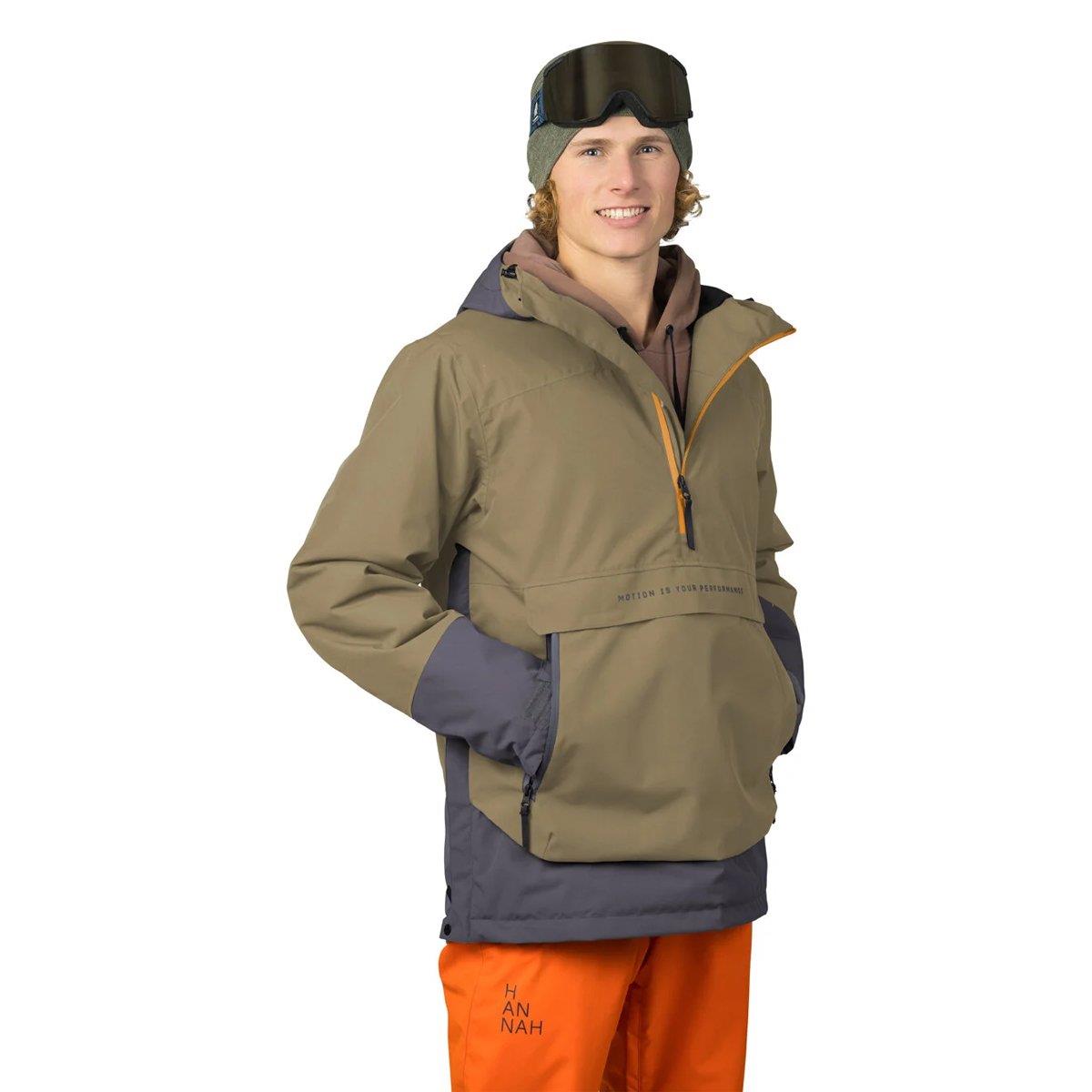 Hannah Patty FD Erkek Outdoor Mont burntolive/asphalt