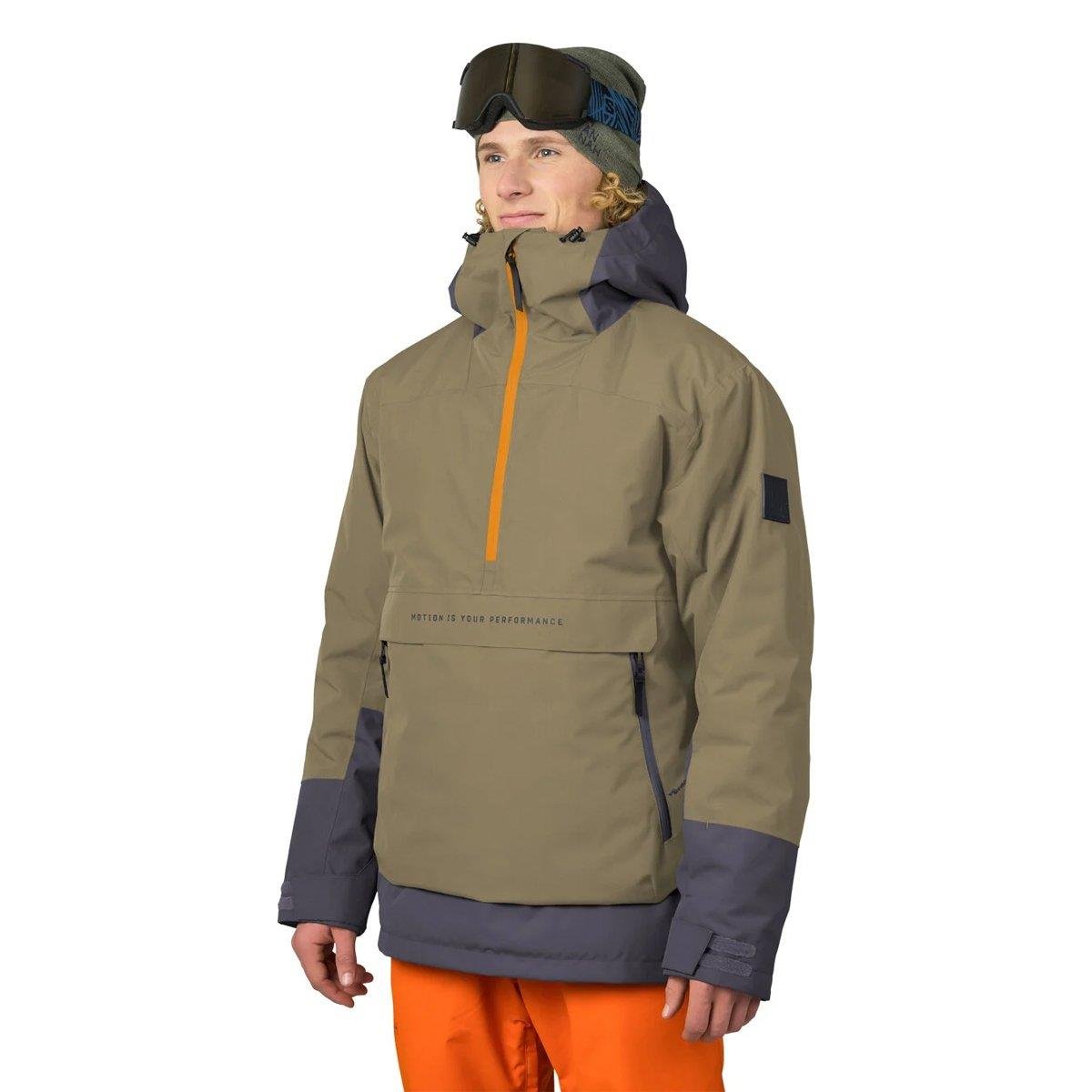 Hannah Patty FD Erkek Outdoor Mont burntolive/asphalt