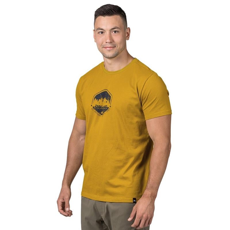 Hannah Ramone Erkek Baskılı T-Shirt Honey